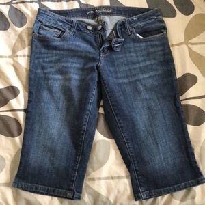 American Eagle denim Bermuda shorts